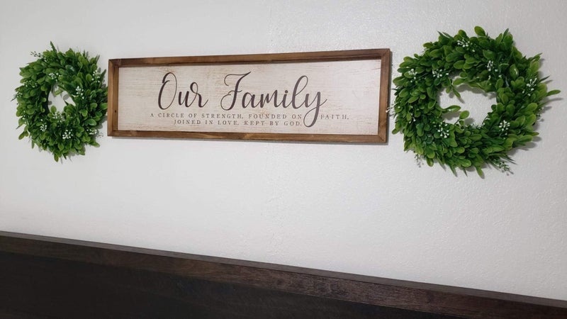 LSKYTOP 2 Pcs Boxwood Wreath with Artificial Wreath Green Leaves Door Wall Window Decoration,11Inch/PC - Image 5